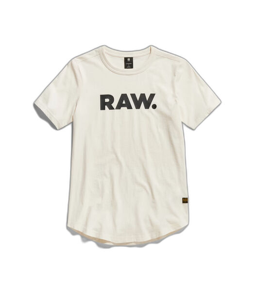 Slank T-shirt voor dames Raw