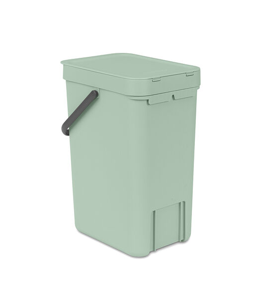 Sort & Go afvalemmer, 12 liter - Jade Green