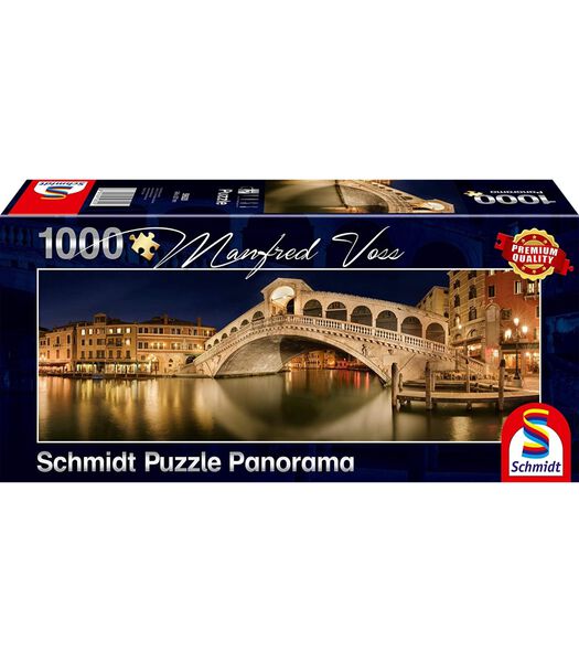 Puzzle  Pont du Rialto - 1000 pièces - 12 ans et plus