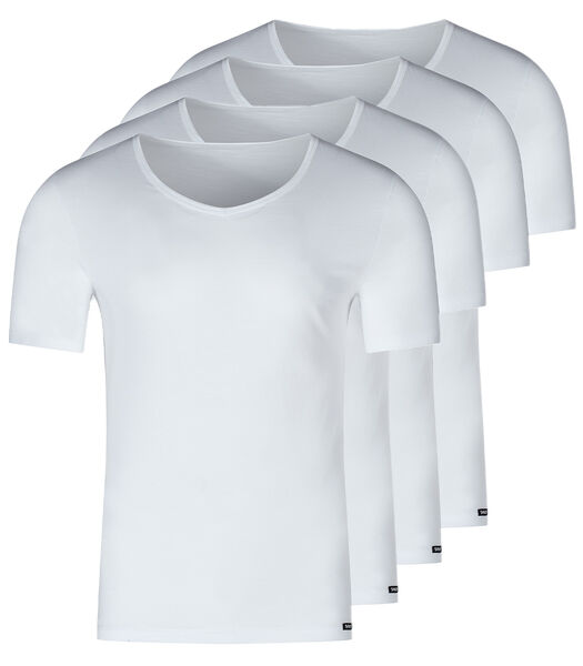 4 pack Basis - onder t-shirts