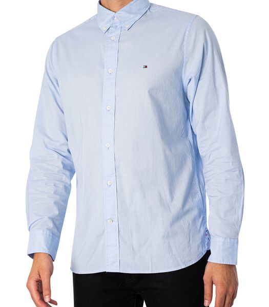 Chemise Régulière En Popeline Flex