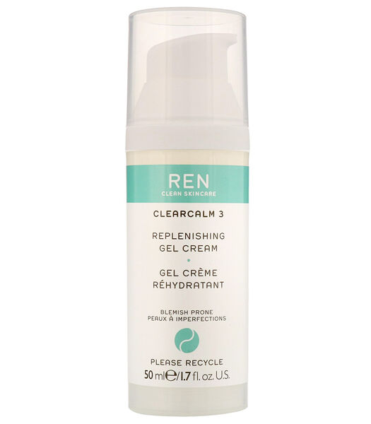 REN SKINCARE - ClearCalm 3 Gel crème Réhydratant 200ml