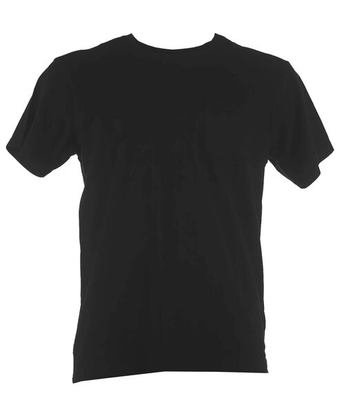 T-Shirt Rib Ronde Hals Pkt Te