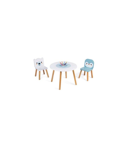 Tafel en 2 Stoelen - Polar