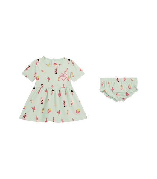 Jurk + slipje voor babymeisjes