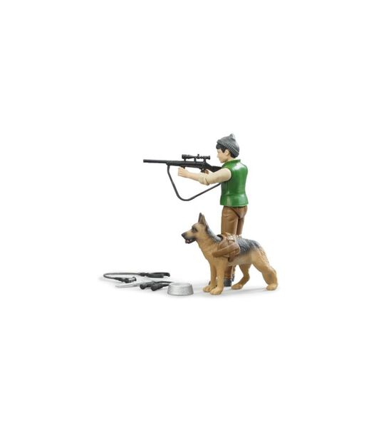bworld ranger met hond en accessoires (62660)