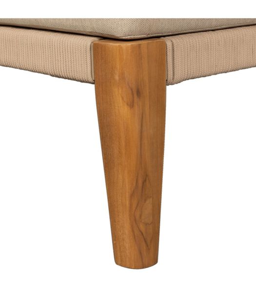 San Remo Hocker Teak Sable