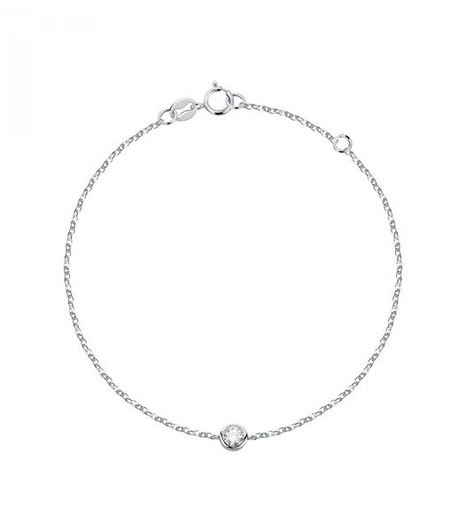 Bracelet Or Blanc 375 - LD01519