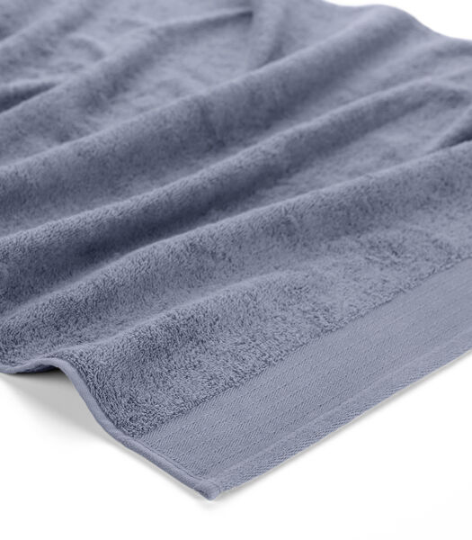 6x Soft Cotton Handdoeken 60x110 cm Indigo