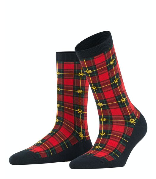 Damessokken X-Mas Tartan