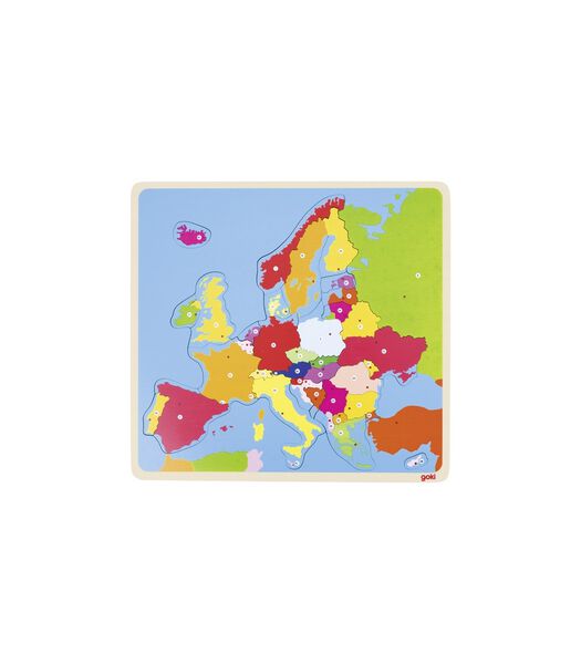 houten puzzel Europa - 35 stukjes