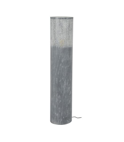 Rock Pillar - Lampadaire - aspect béton - cylindre - 120 cm