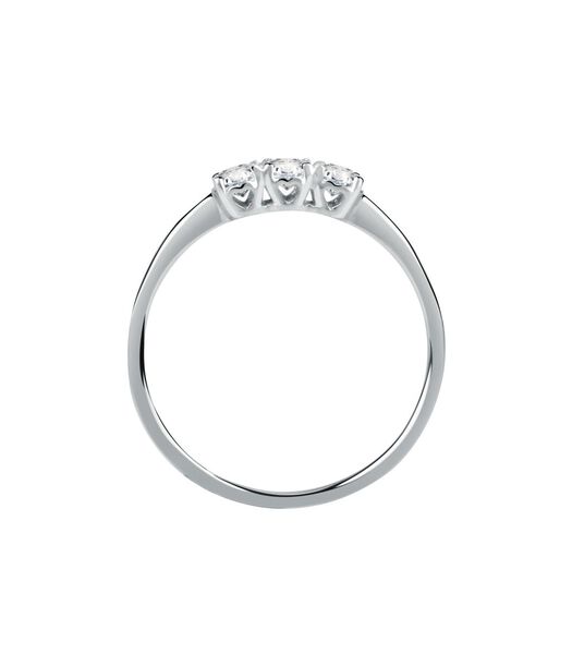 Bague Or Blanc 375 - LD03005016