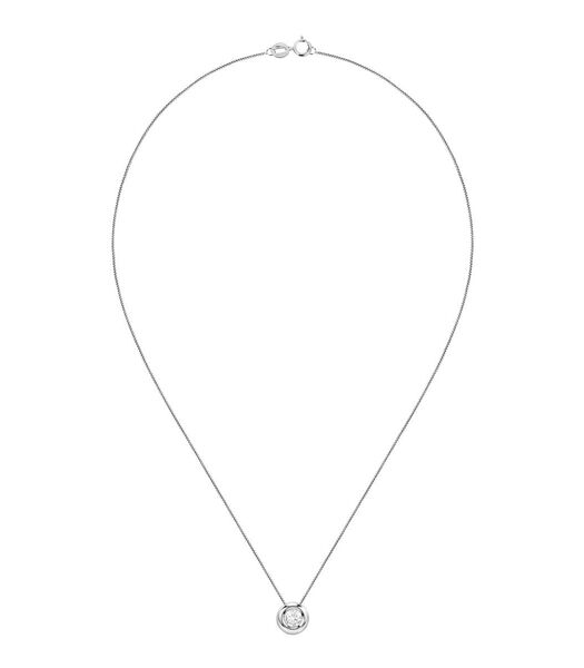 Collier Or Blanc 375 - LD02008