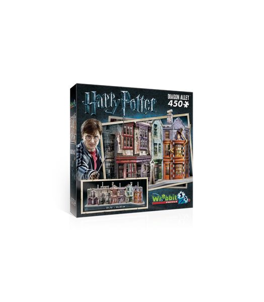 3D Puzzel - Harry Potter Diagon Alley - 450 stukjes