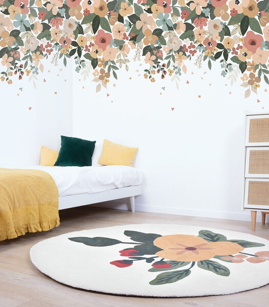 Papier peint panoramique grandes fleurs Bloem, Lilipinso