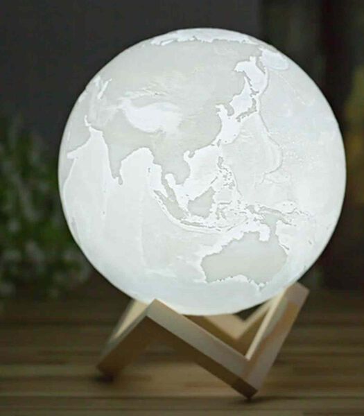 Planeet Aarde LED-lamp Earth Lamp-nachtlampje