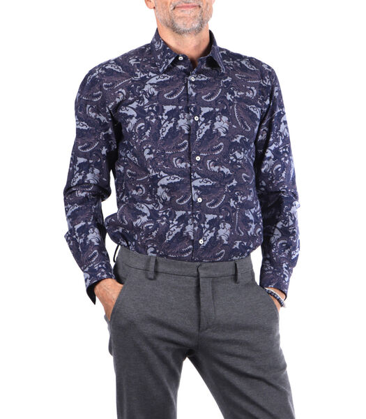 Chemise Denim Dragons