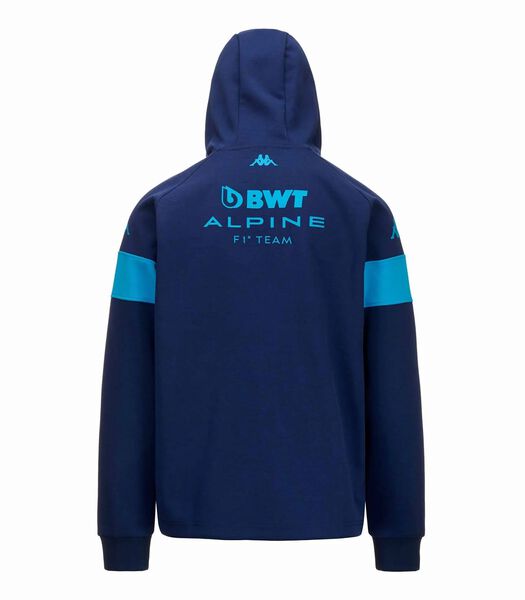 Sweatshirt à capuche zippé Alpine F1 Adorfeo