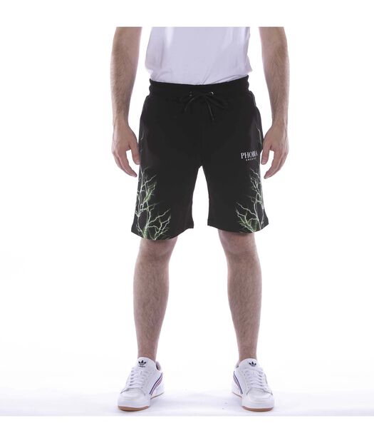 Shorts With Green Lightning