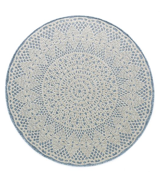 Round Crochet Deco -tapijt