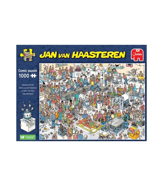 Puzzle  Jan van Haasteren Bourse du Futur - 1000 pièces