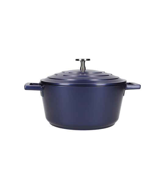 Braadpan - Blauw - ø 20 cm / 2.5 liter - standaard anti-aanbaklaag