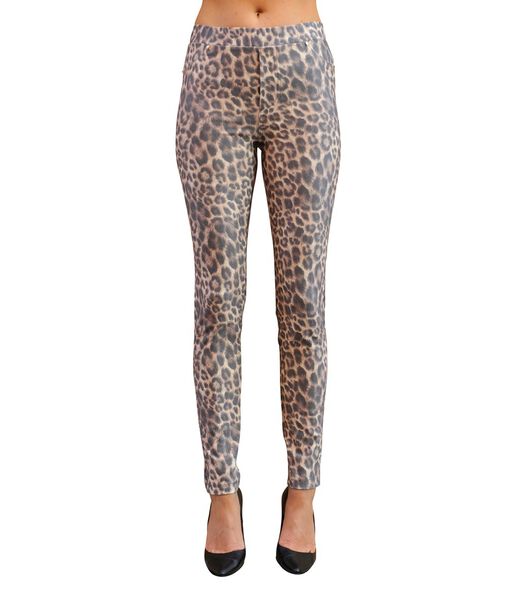 POLLY luipaardprint comfort broek