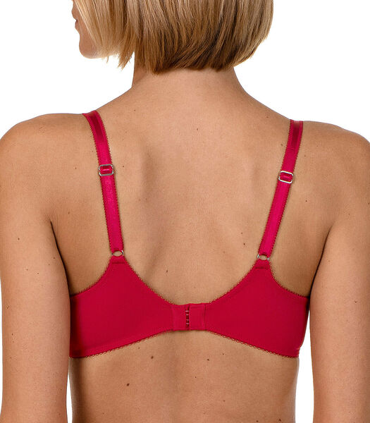 Soutien-gorge armaturé Evelyn rouge B à E