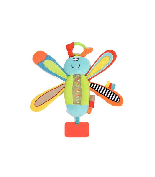 Toys speelgoed Classic activiteitenknuffel libel Dipsy - 21 cm