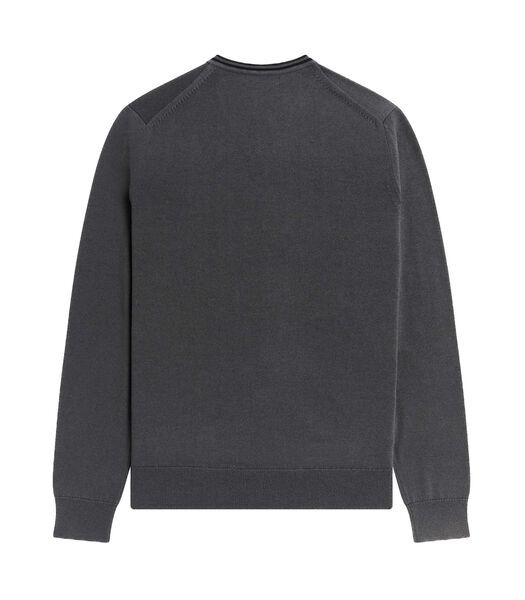 Pull Fred Perry Gris Classique
