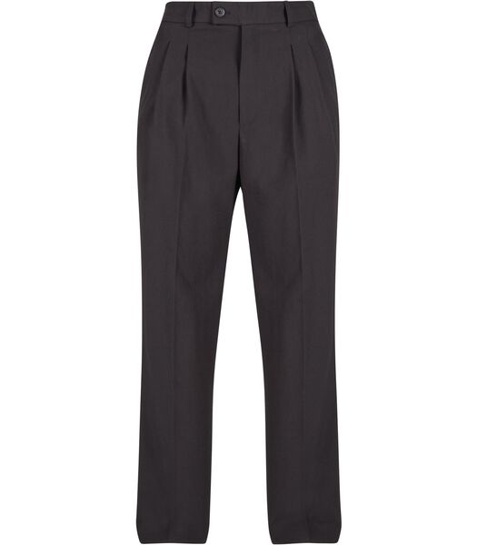 Pantalon double plissé femme