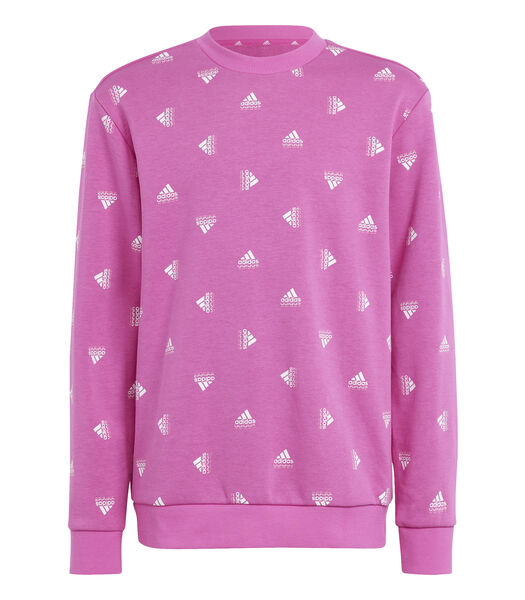 Katoenen meisjessweater Brand Love