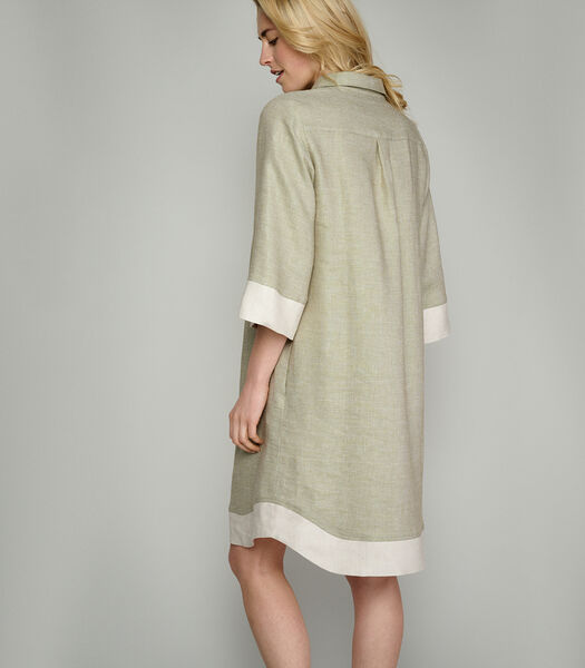 Robe tunique en lin ample