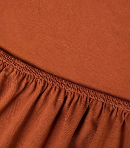 drap-housse Saiko Leather Jersey de coton