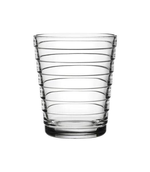 Aino Aalto glas 22cl helder 2 stuks