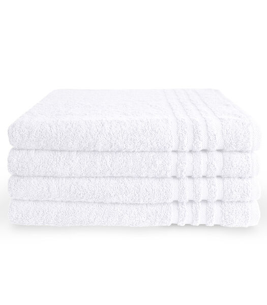 Serviette de bain 70 x 140 Blanc (lot de 10)