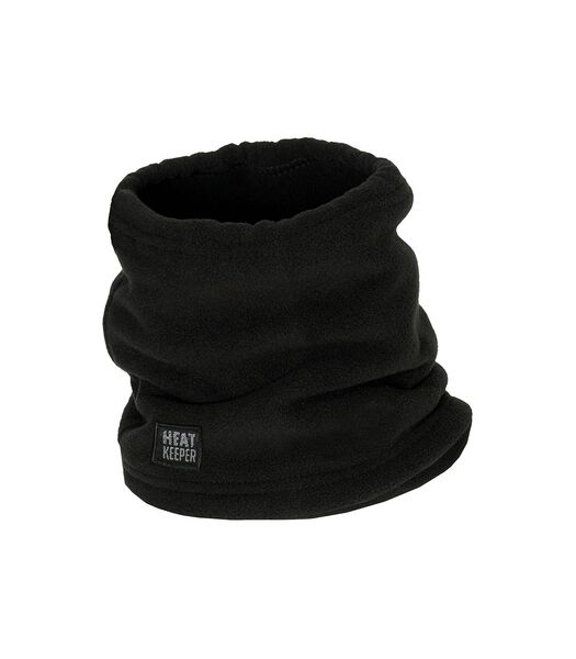 Kinder Fleece Nekwarmer Zwart 9-12 jaar