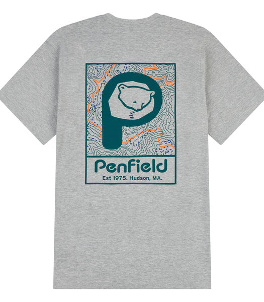 T-shirt P Bear Trail Graphic