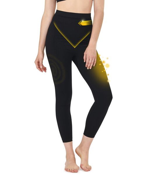 Legging thalasso minceur noir pour femme Lipo Actif