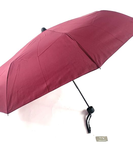 Parapluie Dame Mini Fiberparfi uni bordeaux