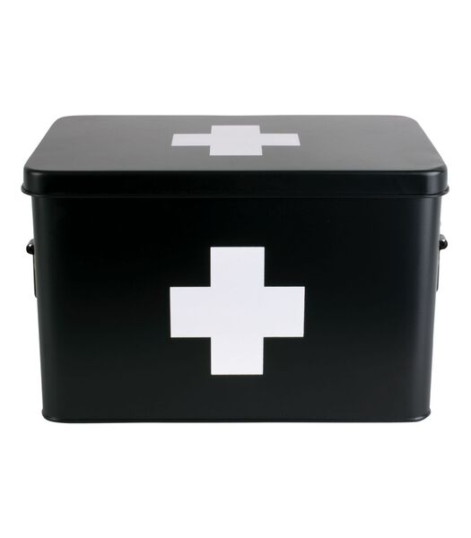 Boîte à pharmacie - Noir - 31,5x19x21cm