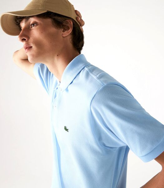Polo Classic Fit Homme Azzurro