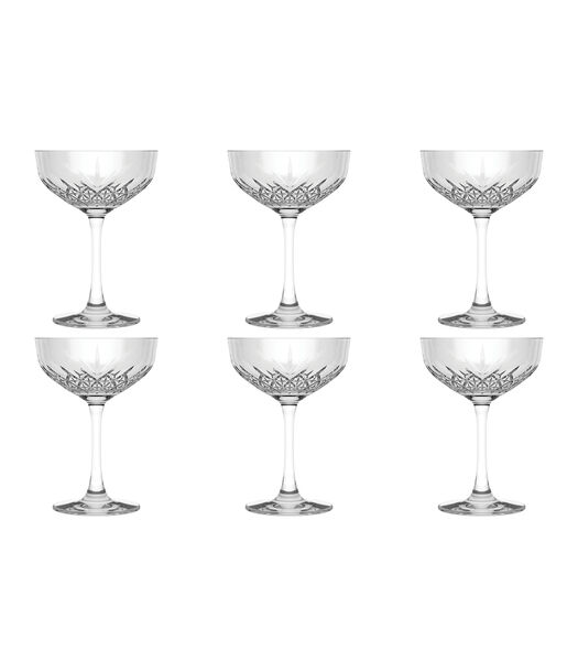 Champagne Coupe Timeless 27 cl - Transparent 6 pièce(s)