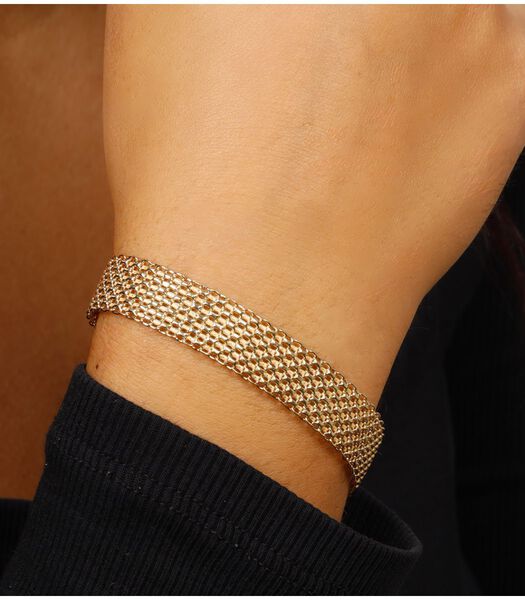 Geel Gouden "Jeanne' Armband
