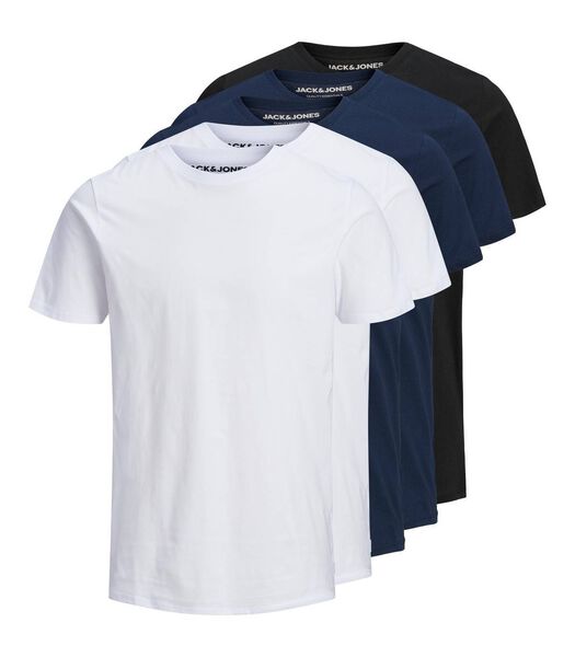 T-shirt JJEORGANIC BASIC TEE O-NECK 5PK Paquet de 5