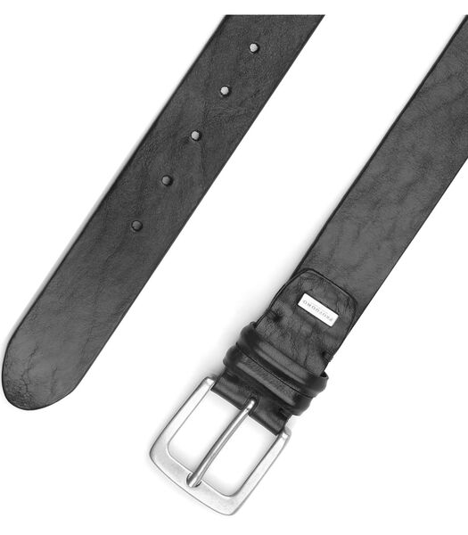 Profuomo Ceinture en Cuir Noir