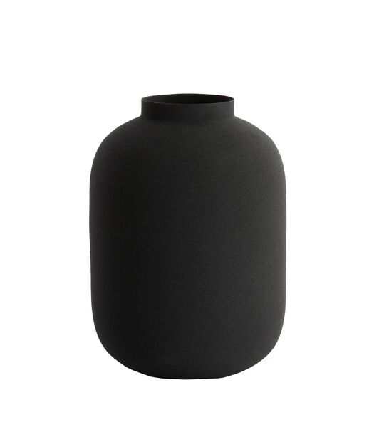 Vase Jula - Noir - 21.5x21.5x31cm