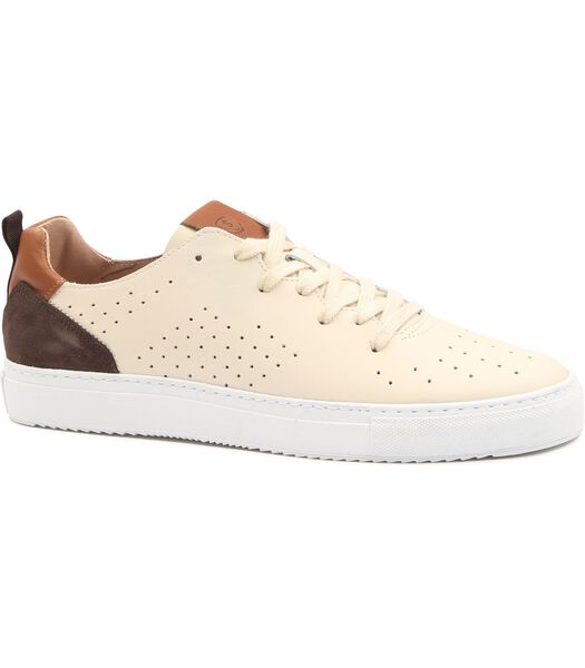 Suitable Grain Sneaker Beige