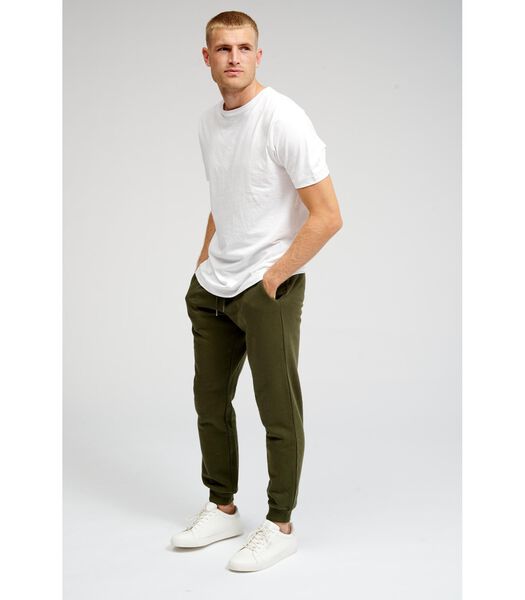Pantalon de survêtement basique - Vert foncé